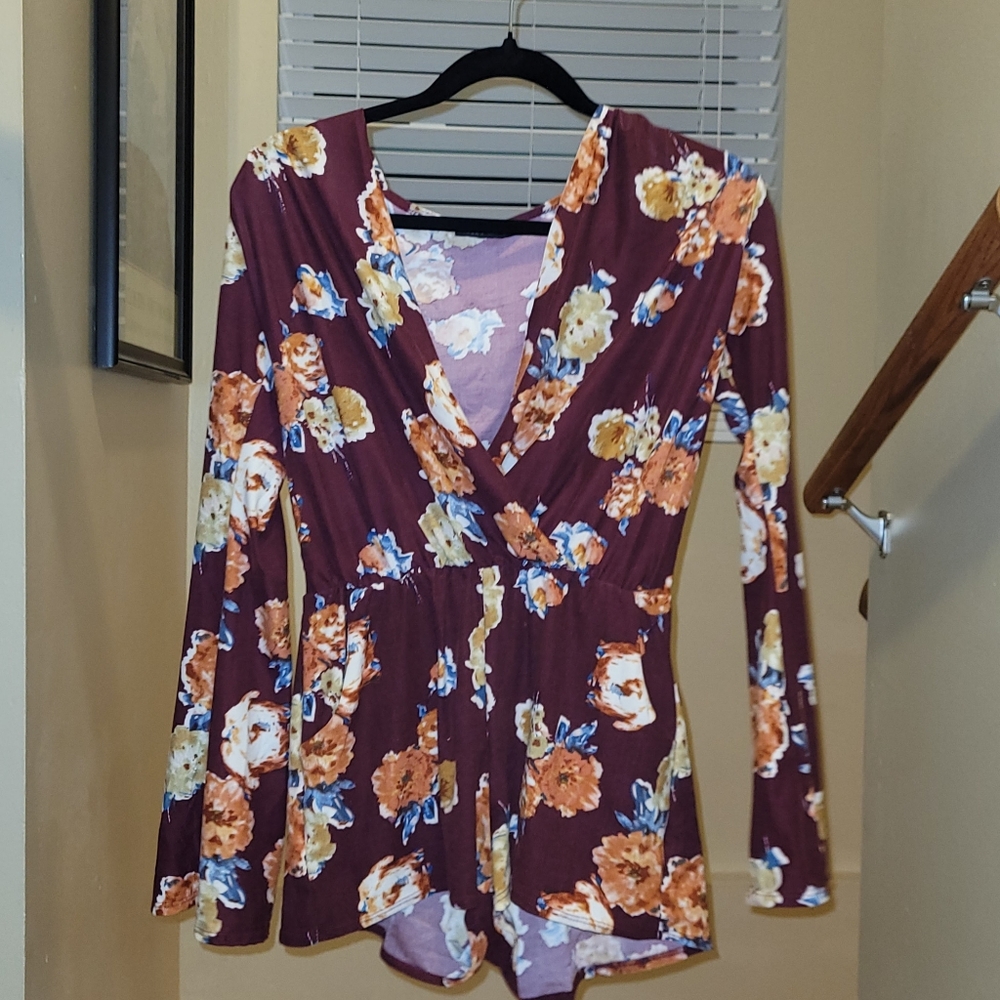 Floral Romper